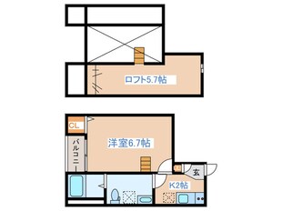 シャンテスクエア保春院前丁Ⅰの物件間取画像